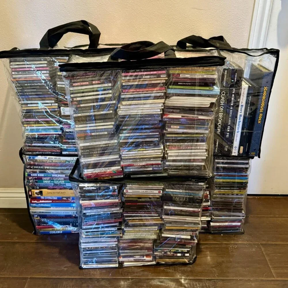 Under Bed Storage Bags Organizer, 22L Clear Storage Bags, Bags Organizer Clear Z